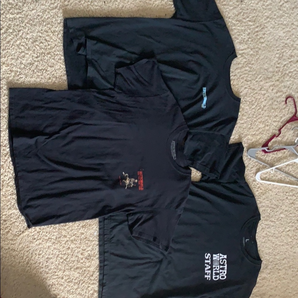 ASTROWORLD tour tees size L